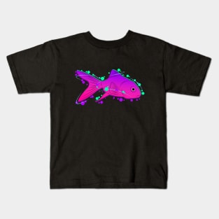 bubbly goldfish Kids T-Shirt